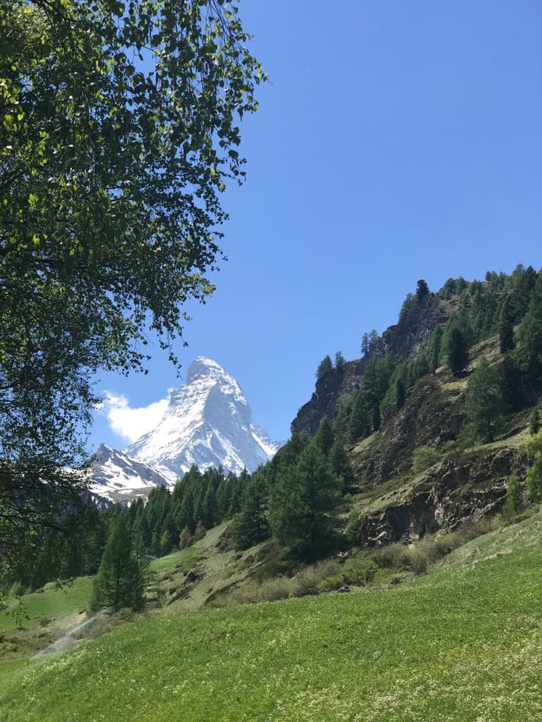 Blick auf das Matterhorn - Sinnbild für das Höhentraining IHHT